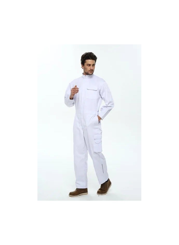 1 مجموعة من ملابس العمل للطلاء، ملابس العمل دائمة، ملابس واقية، زي السلامة  - Image 1