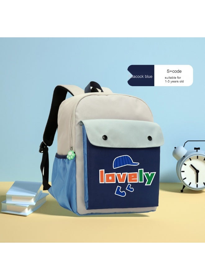 Compact Children's Backpack With Dual Shoulder Straps - Essential For Kindergartens And Tutorial Classes  - Image 1