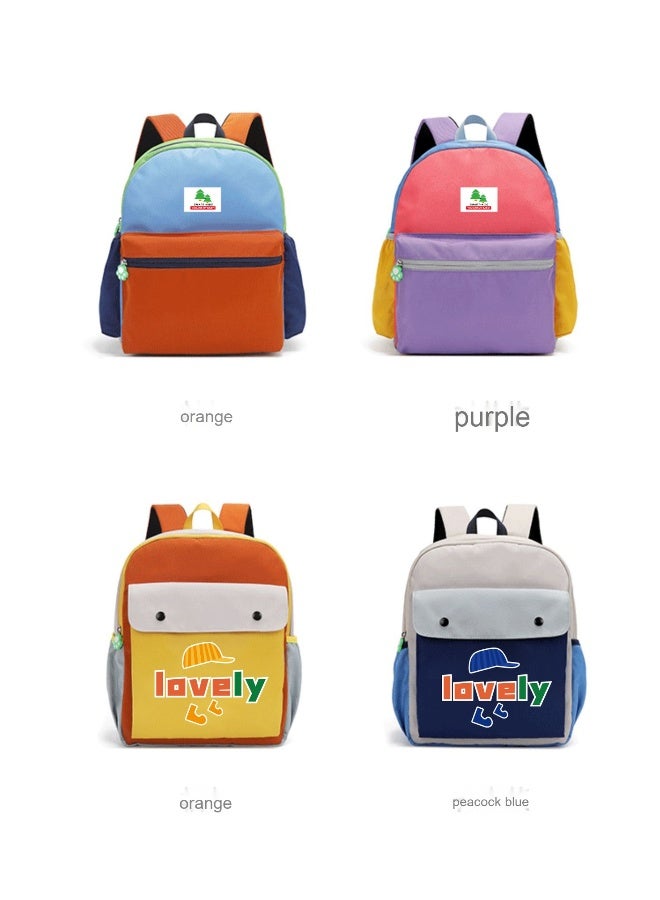 Compact Children's Backpack With Dual Shoulder Straps - Essential For Kindergartens And Tutorial Classes  - Image 4