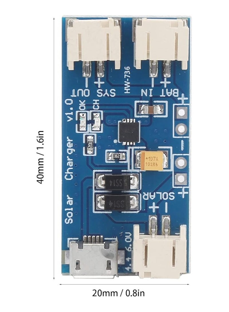 Mini Solar Lipo Charger Board CN3065 Lithium Battery Charge Chip DIY Application Kit Charging Board Module - Image 4