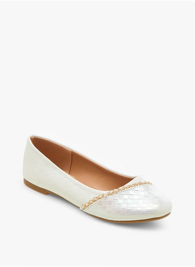 Flora Bella By Shoexpress Embellished Ballerina Shoes