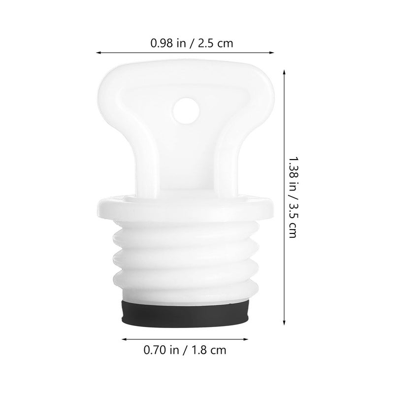 2pcs 18mm Rubber Seal Stoppers Leakproof Replacement Plug for Hot Water Bottle - Image 3