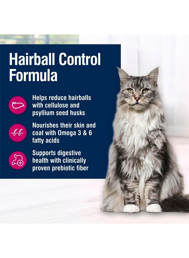 بلو بافلو طعام القطط بلو بافالو ترو سوليوشنز الجاف الطبيعي للتحكم بكرات الشعر، للقطط البالغة، بنكهة الدجاج، كيس وزنه 3.5 رطل - Image 4