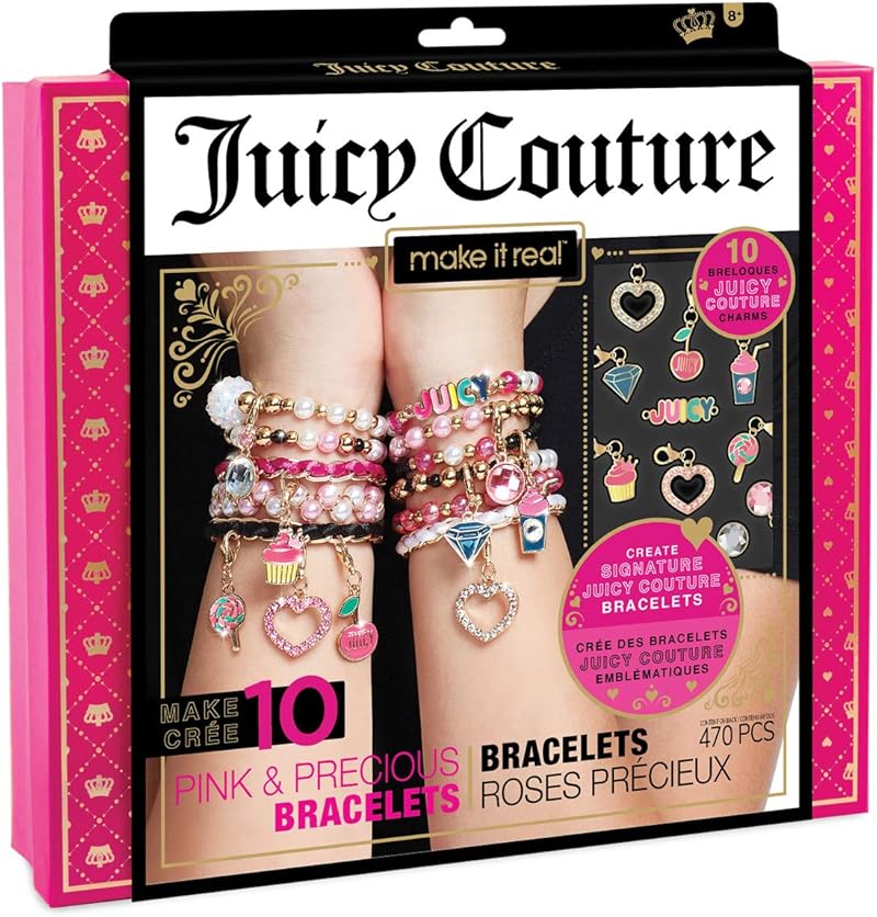 Juicy Couture Pink & Precious Bracelets