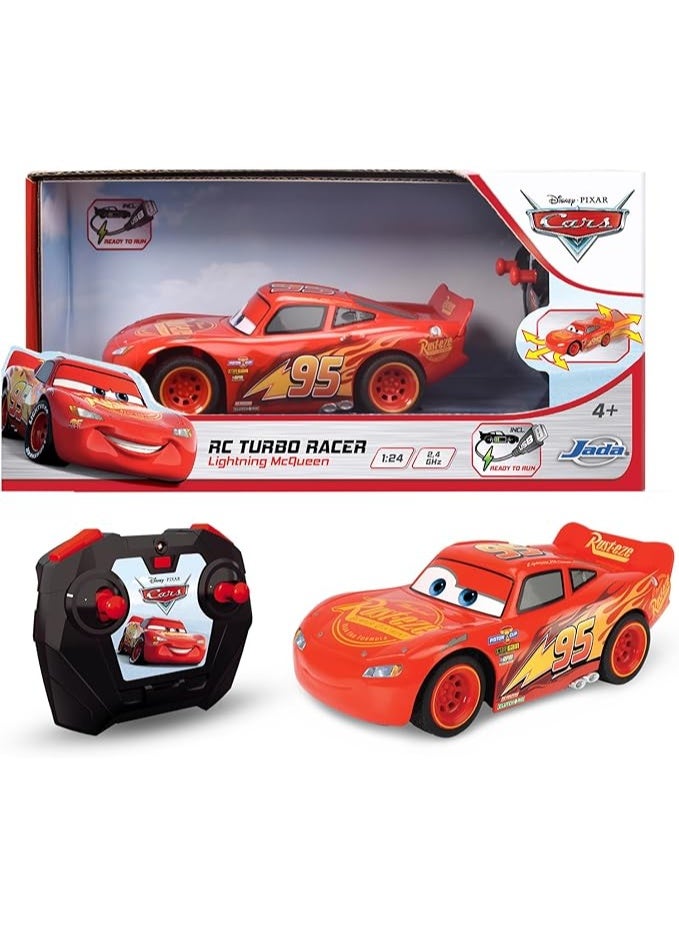Jada RC Cars 3 Lightning McQueen Turbo Racer 203084038 - Image 2
