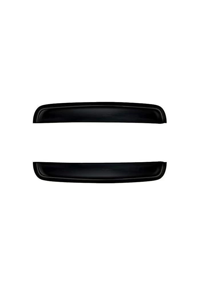 Deebior 38inch Universal Fit Rain Snow Guard Sun Roof Wind Deflector - Dark Smoke Tint - Image 5