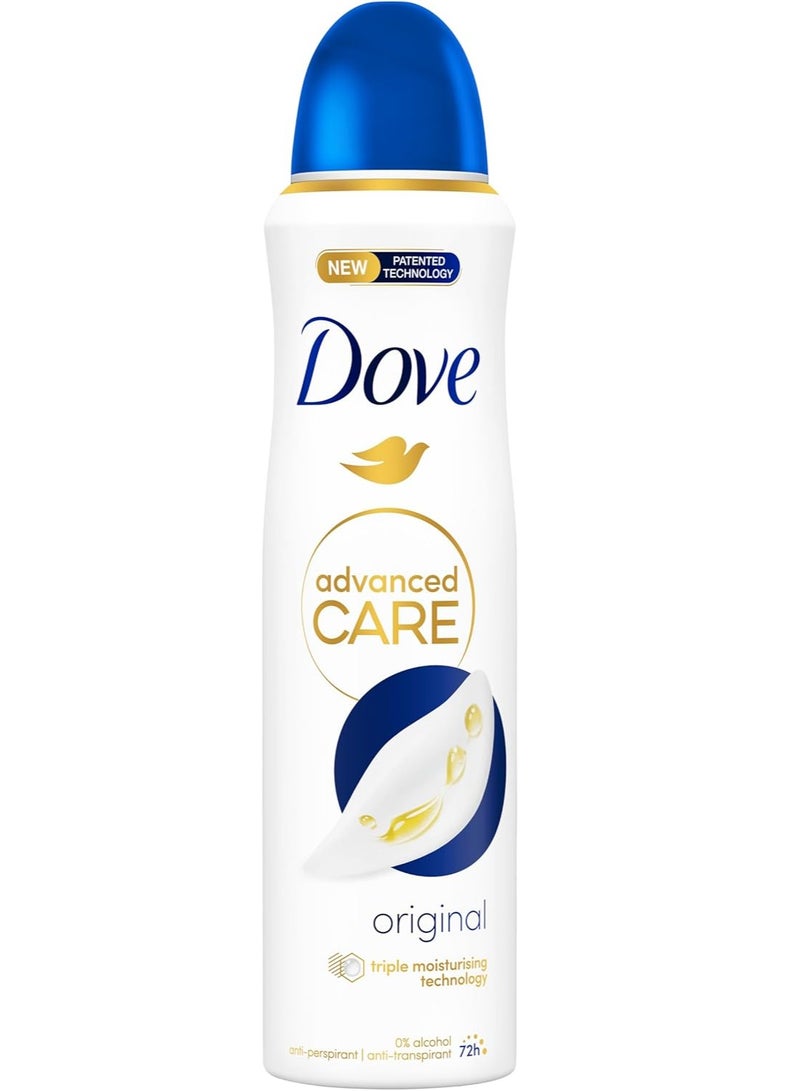 دوف بخاخ دوف للعناية المتقدمة الأصلي 72 ساعة 250 مل