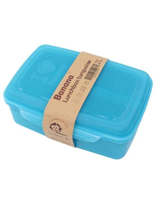 Banana Lunch Box With Splitter 2 Levels (2 L)  - Image 1
