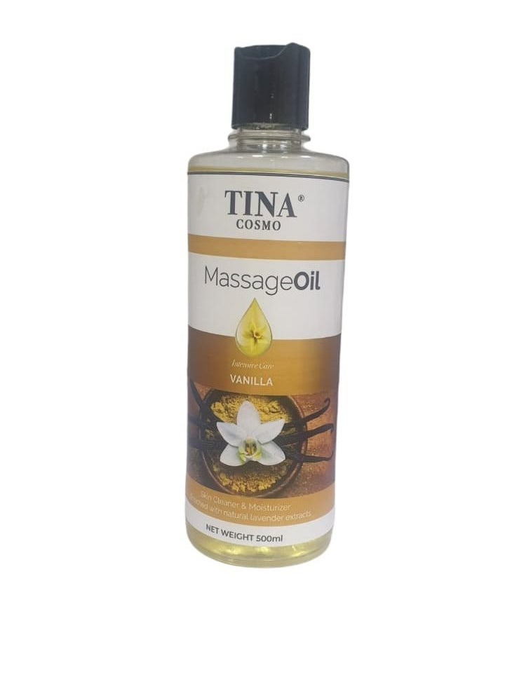 Tina Cosmo Vanilla Massage Oil 500ml  - Image 2