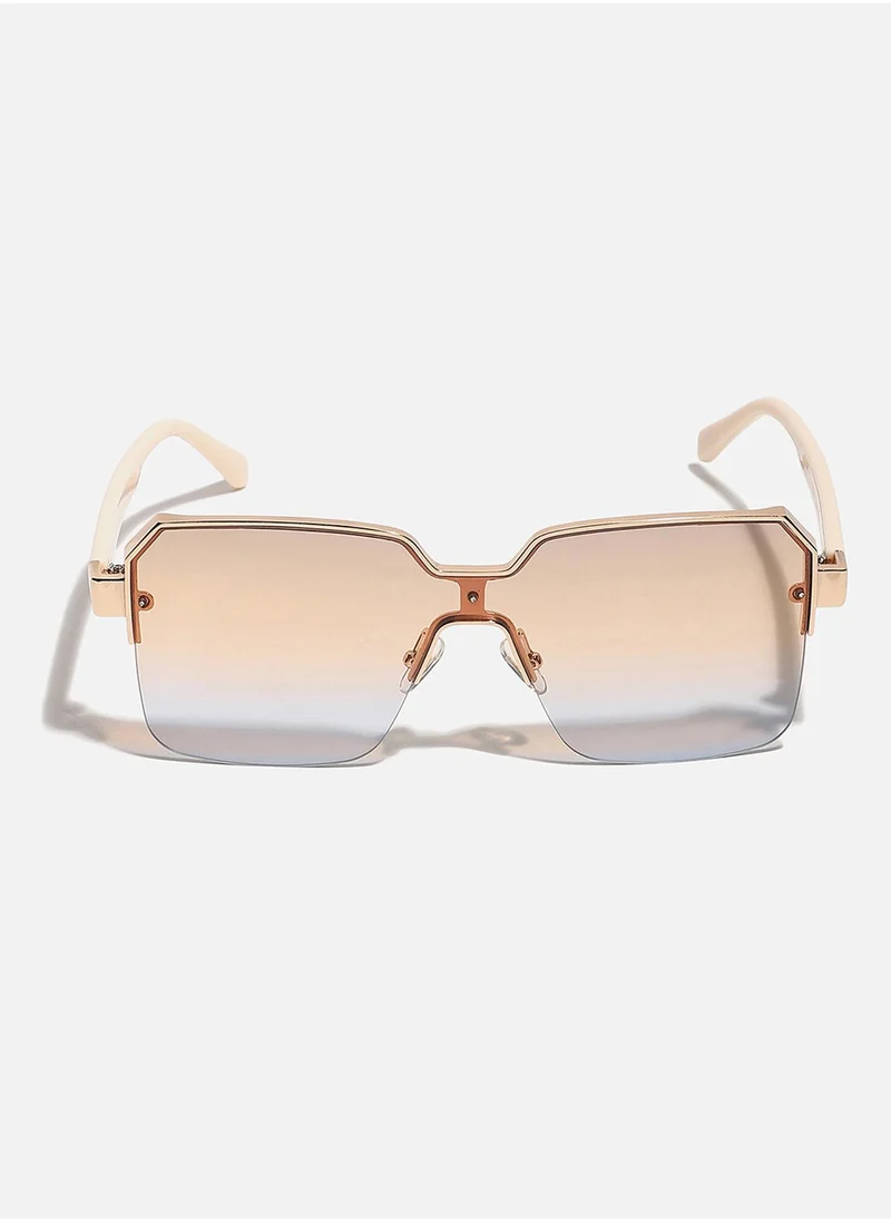 Haute Sauce Rectangular Sunglasses