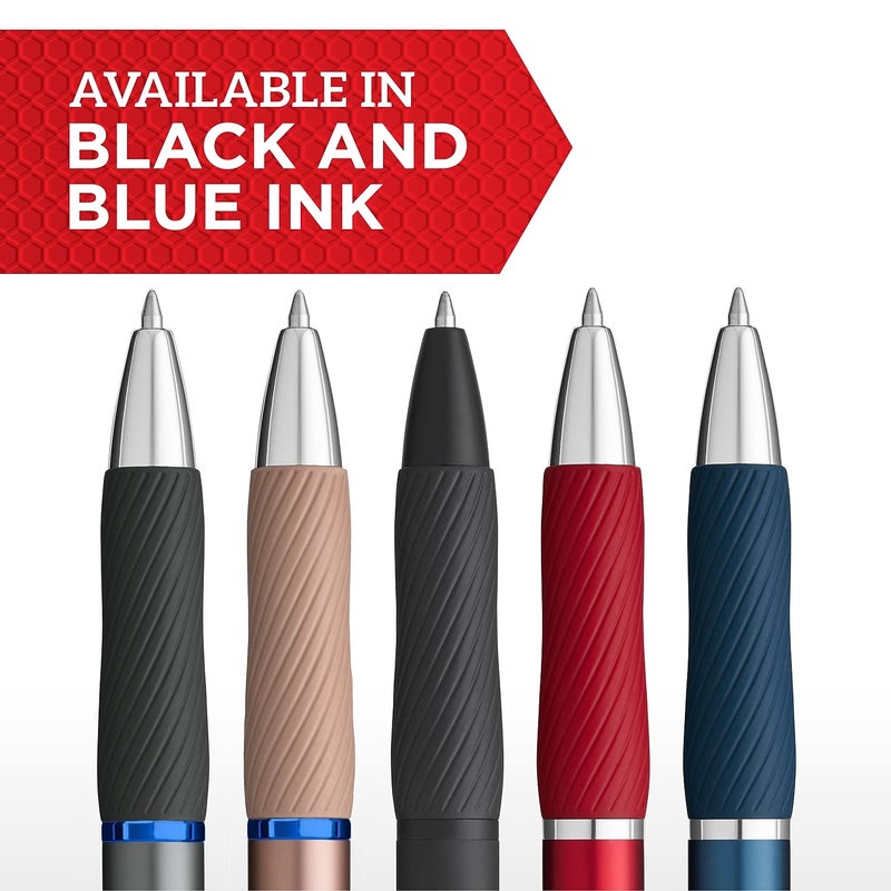 SHARPIE S-Gel Metal RT Gel Pen, 0.7mm Medium Point, Champagne Barrel, Black Ink, 2/Pack - Image 5