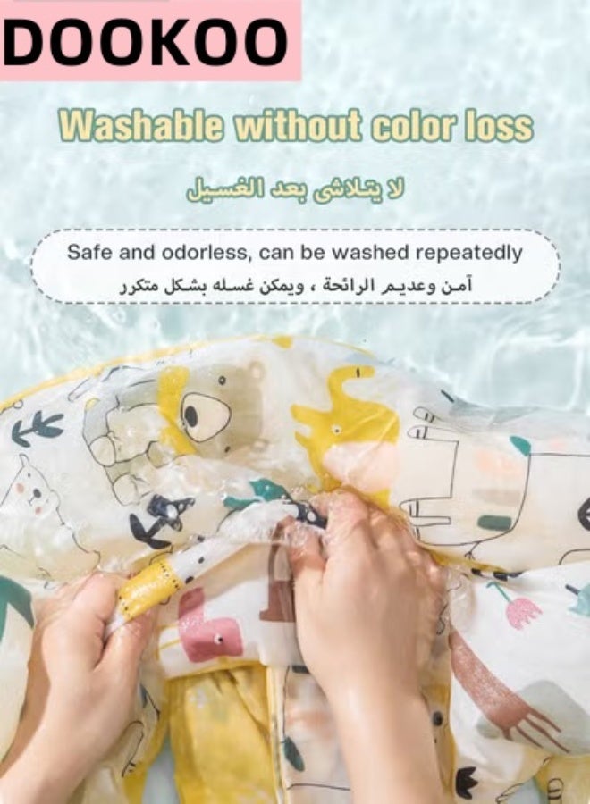 DOOKOO Nursing Pillow for Breastfeeding, Multi-Functional Original Plus Size Breastfeeding Pillows Give Mom and Baby More Support with Removable Cotton Cover - Image 4