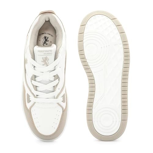 Red Tape Women’s Sneakers for Everyday Street Style Brown - Image 5