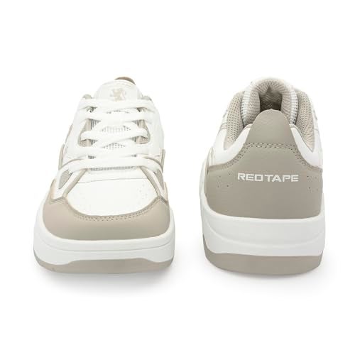Red Tape Women’s Sneakers for Everyday Street Style Brown - Image 4