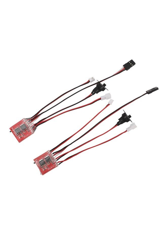 Thoraya 2pcs 30A Micro Brushed ESC Winch Control Bidirectional ESC Speed Controller Accessories with Brake for Axial SCX24 1/24  - Image 2