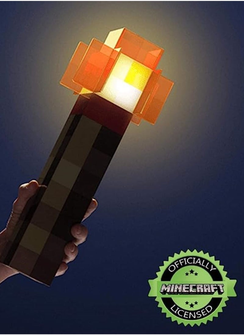 Generic - Minecraft Toys Redstone Torch 12.6 Inch LED Lamp | USB Rechargeable for Nightlight, Costume Cosplay, Roleplay - Image 1