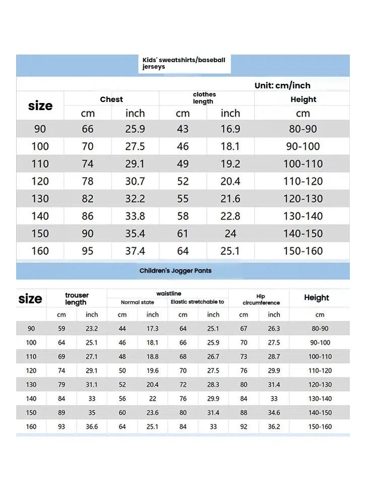 عام نجم كرة القدم ميسي المطبوعة الأطفال مقنعين سترة السراويل الرياضية دعوى - Image 2