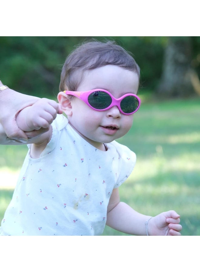 DUCO Polarized Baby Sunglasses for Baby & Toddler, Strap and Case Included, Ages 0-2 Years - Image 2