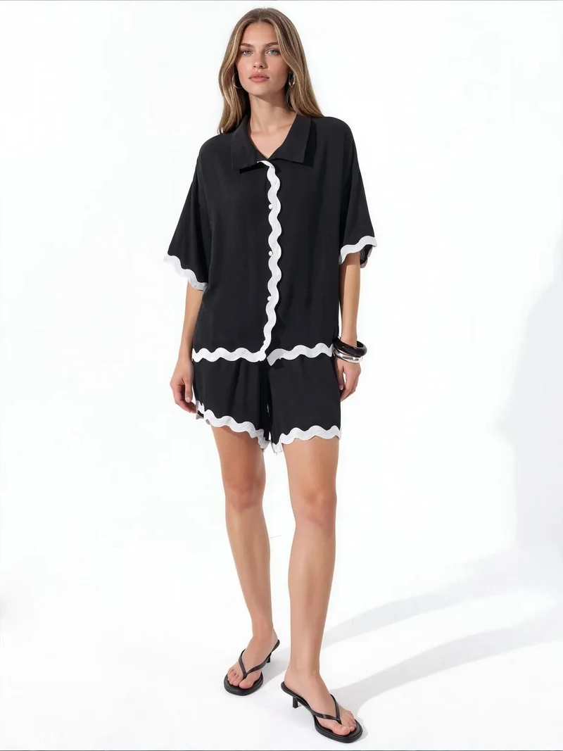 Cotton Two-Piece Coord