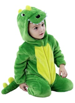 Generic Baby Costumes Toddler Onesie Infants Romper Boys Girls Animal Dress Up Clothes 2-36 Months,green  - Image 4