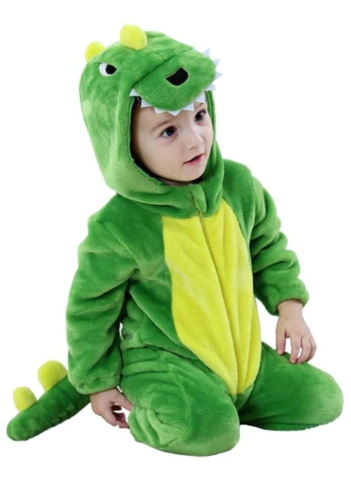 Baby Costumes Toddler Onesie Infants Romper Boys Girls Animal Dress Up Clothes 2-36 Months,green  - Image 4
