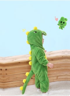 Generic Baby Costumes Toddler Onesie Infants Romper Boys Girls Animal Dress Up Clothes 2-36 Months,green  - Image 3