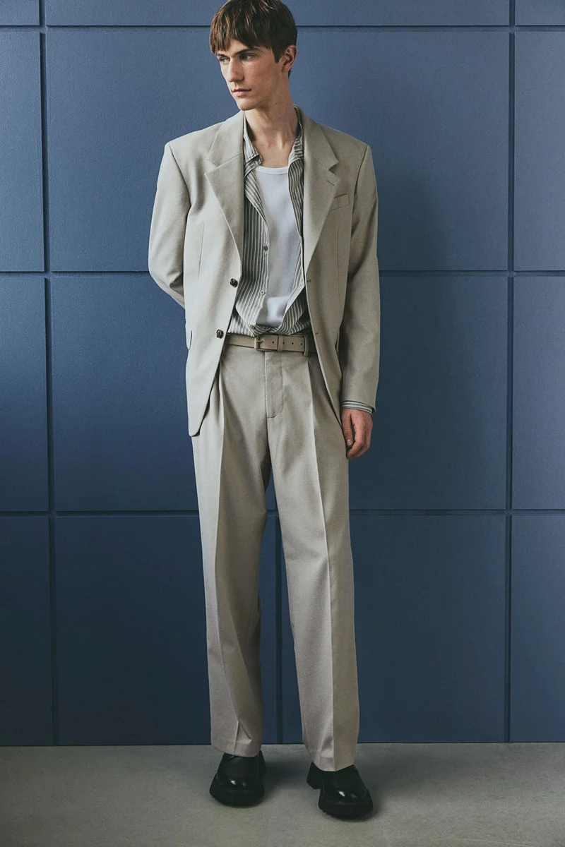 H&M Loose Fit Suit trousers