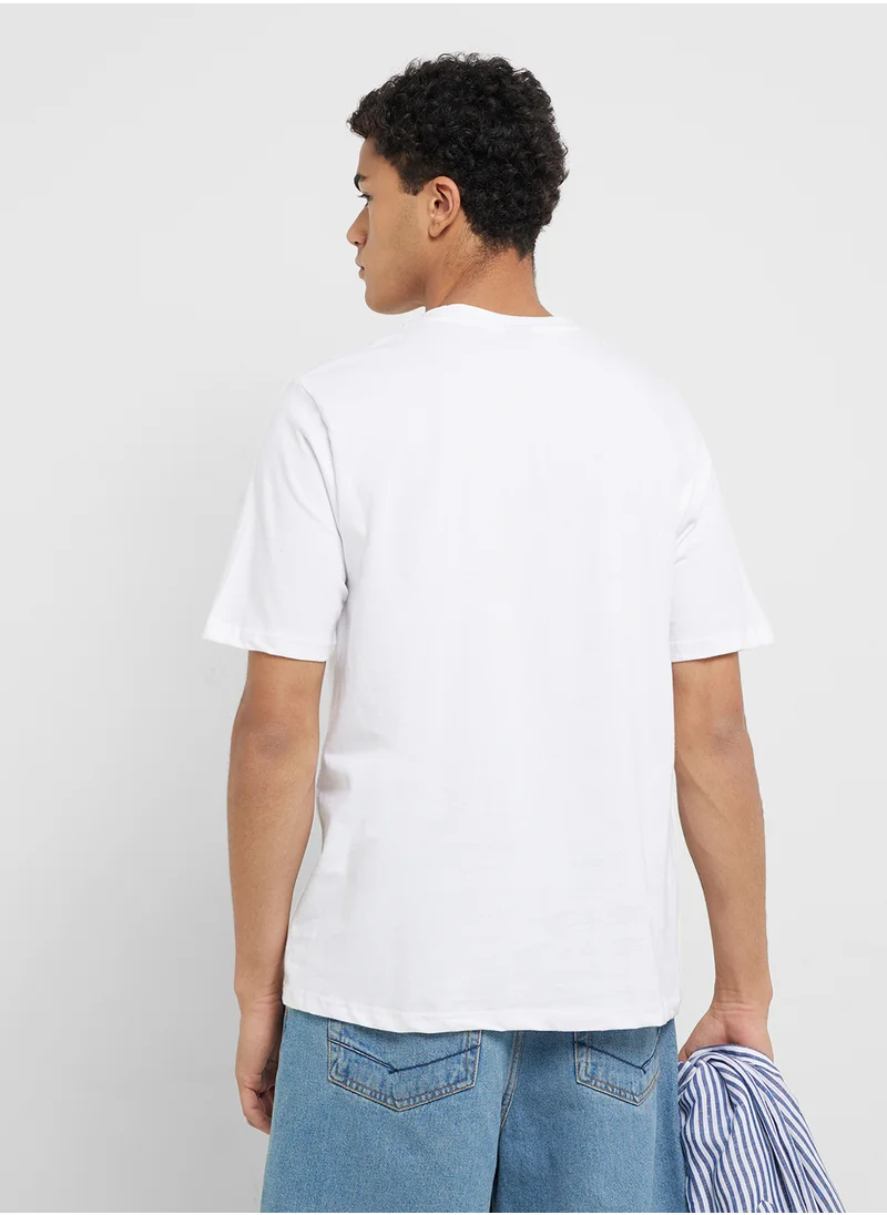 سفنتي فايف Crew Neck T-Shirt