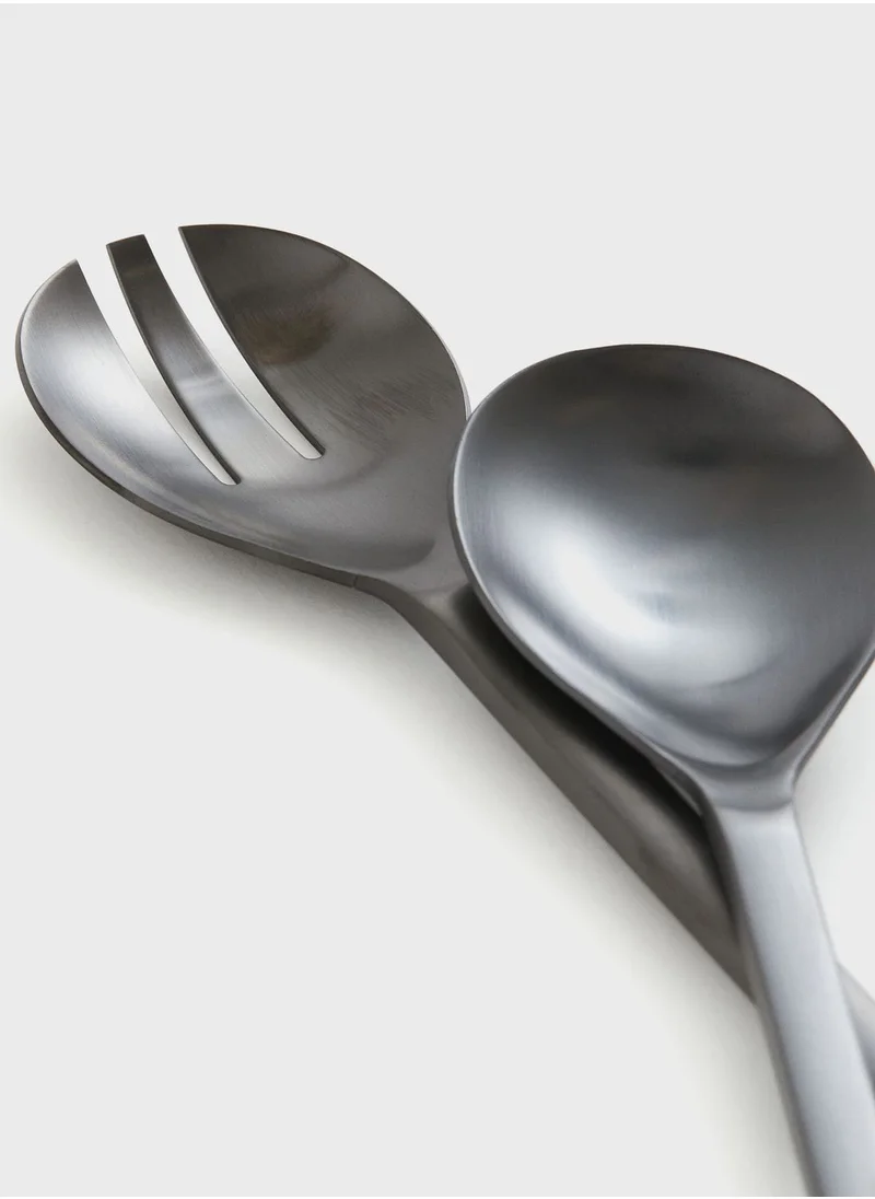 H&M Metal Salad Servers