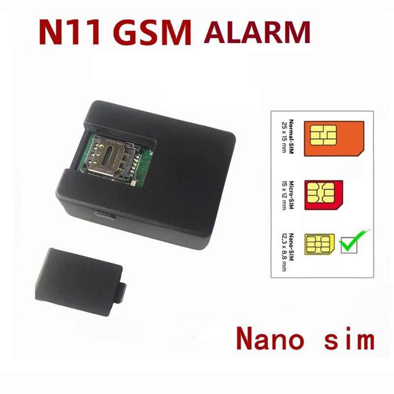 N11 GSM Audio Monitor Voice-Controlled Alarm with 2 Microphones High-Definition Sound Pickup Voice Monitoring System for Home - Image 2