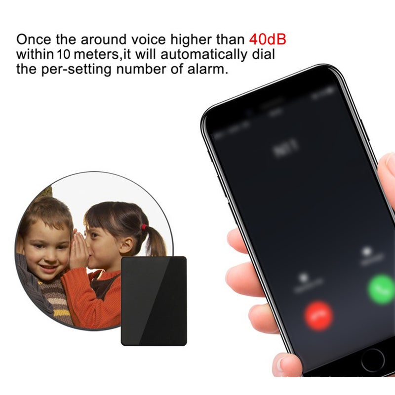 N11 GSM Audio Monitor Voice-Controlled Alarm with 2 Microphones High-Definition Sound Pickup Voice Monitoring System for Home - Image 4