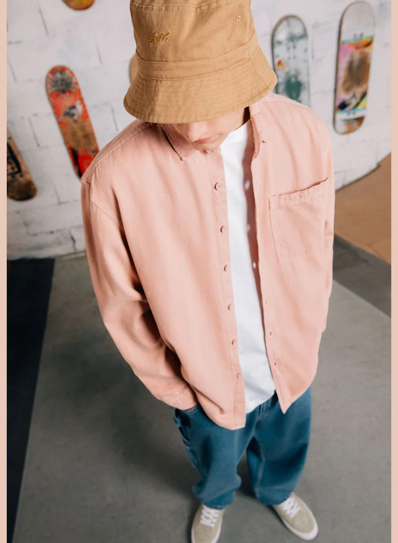 PULL&BEAR Denim bucket hat