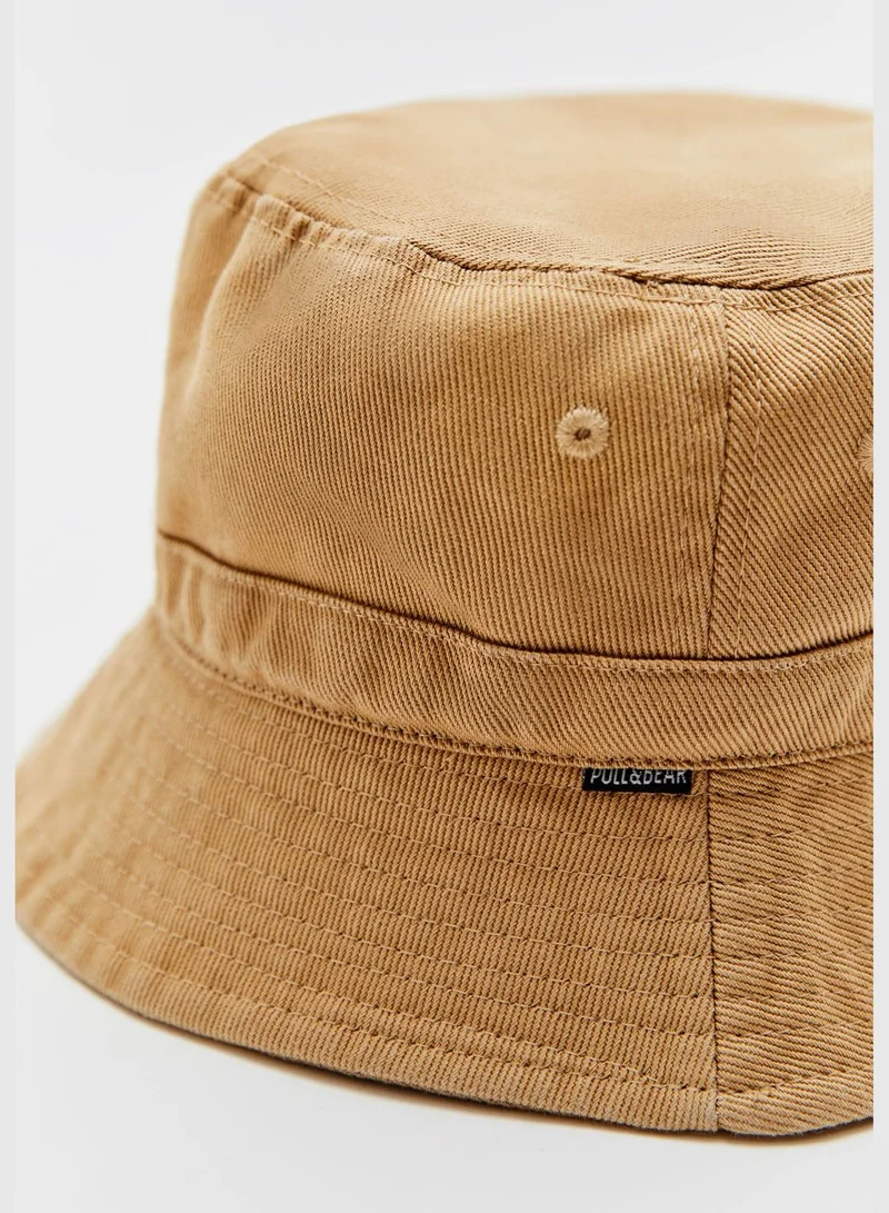 PULL&BEAR Denim bucket hat