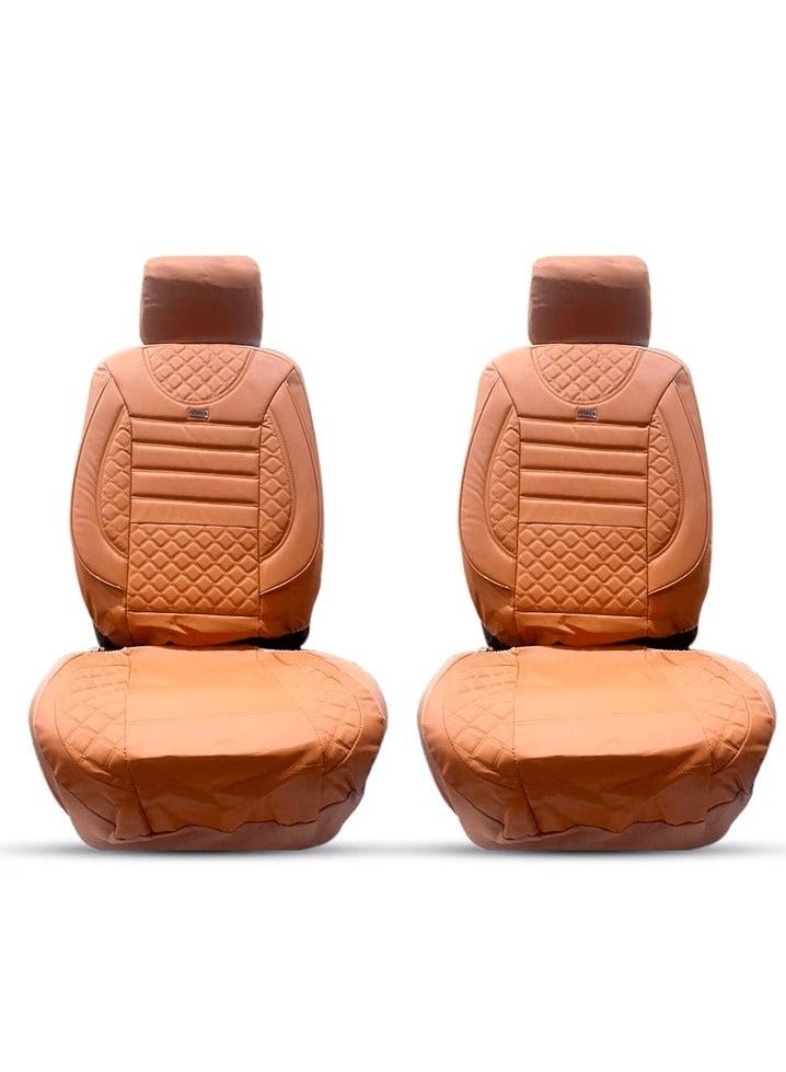 Agc Combo  Buy Rexine Premium Version Universal Seat Cover Cushion, 11 Pcs SetBrown and PIST0L Car Seat Neck Pillow Headrest, Red 1 Pcs - Image 4