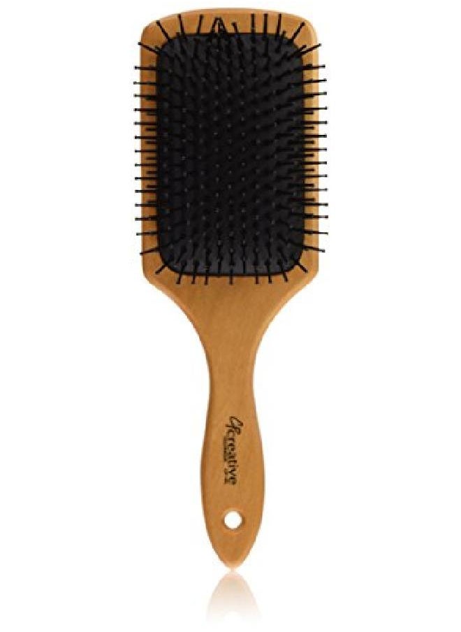 Creative Hair Brushes - Cpwl Birchwood Paddle - Image 1