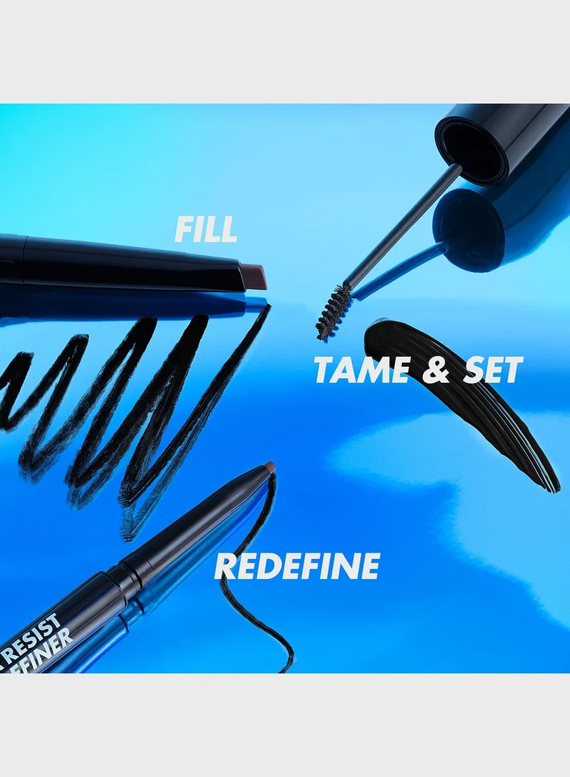 MAKE UP FOR EVER Aqua Resist Brow Filler - 25 - Medium Ash