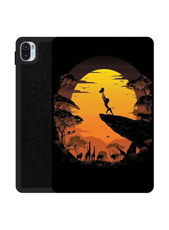 Theodor Protective Flip Case Cover For Xiaomi Pad 5/ Pad 5 Pro Lion King - Image 1