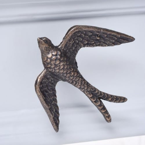 Indian-Shelf Pack of 10 Iron Dresser Drawer Knobs- Antique Nursery Drawer Knobs- Fauna Cute Cabinet Knobs- Animal Decorative Drawer Knobs- Kids Drawer Knobs- Drawer Pulls and Knobs - Image 3