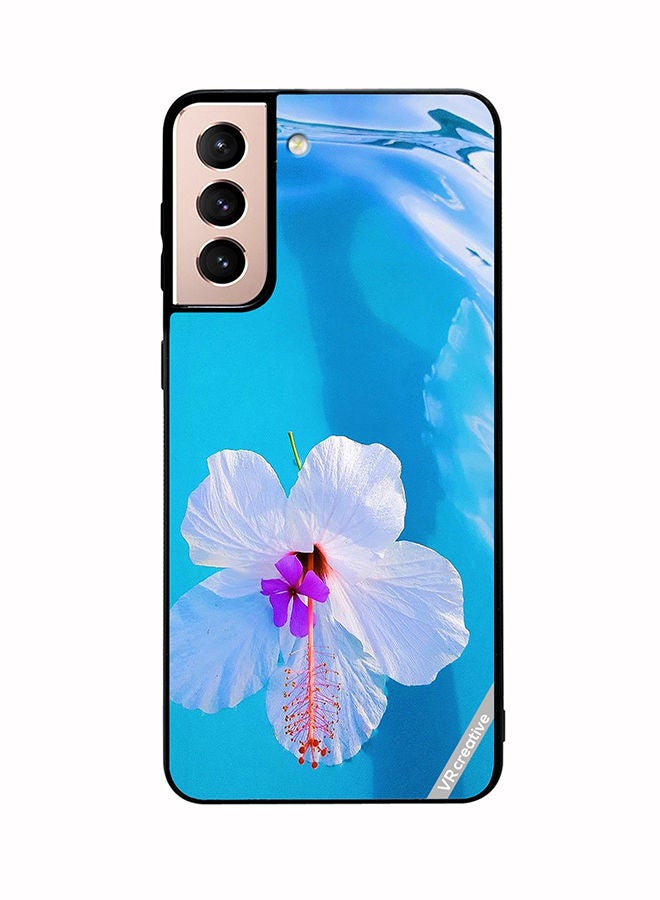 VR CREATIVE Protective Case Cover For Samsung Galaxy S21 5G Flower Design Multicolour - Image 1