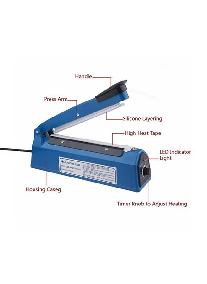 EXCLIFE Hand Impulse Heat Sealer Blue/Black 33cm  - Image 3