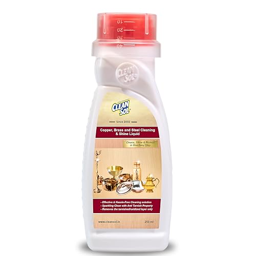 Cleansol Copper, Brass and Steel Cleaning & Shine Liquid -250mL - Image 1