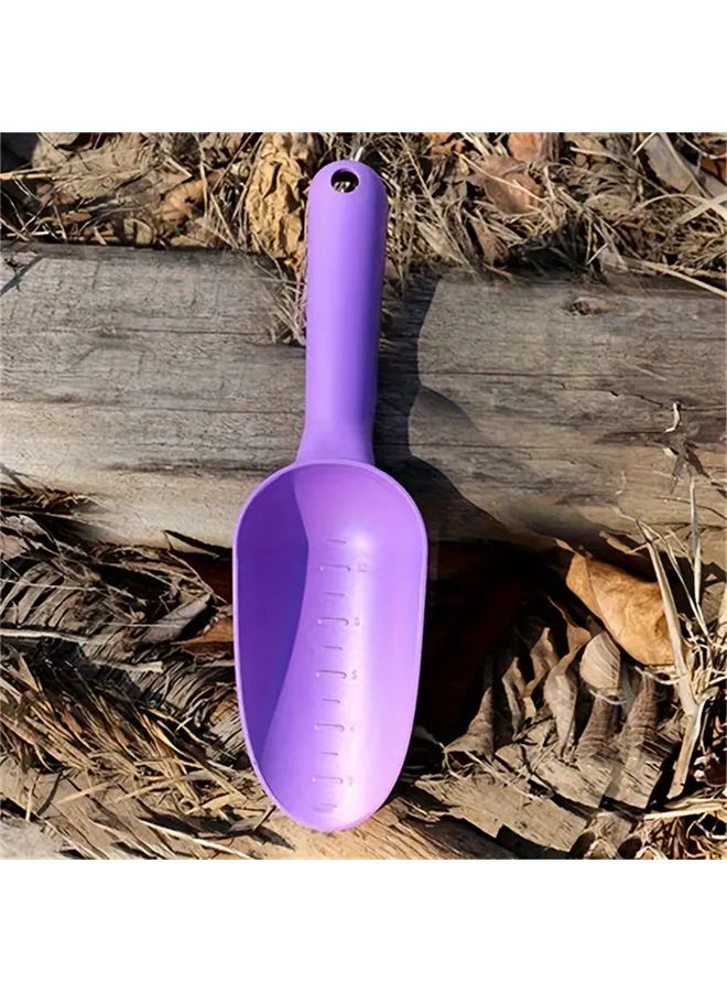 4 Pcs Gardening Shovel Set With Mixed Color Trio Thickened Plastic Soil Scoop Succulent Spoon Balcony Vegetable Digging Tool For Loosening Soil And Planting Flowers - Image 4