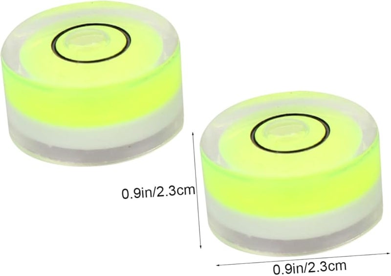 10 Pack Circular Bubble Spirit Level 20mm Diameter for Framing and Hanging - Image 3