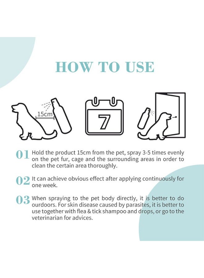 Bioline Flea and Tick Control Spray for Dogs 175ml - Image 3