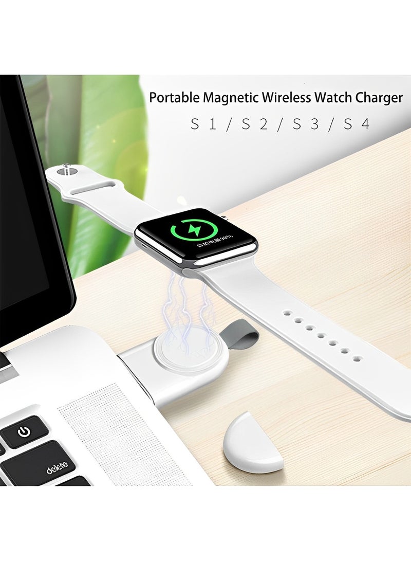 REOCLE Apple Watch Charger Wireless Magnetic Fast Charging Cable Portable Charging Compatible with Apple Watch Series 9/8/7/6/SE/5/4/3/2/1/UItra/UItra 2  - Image 4