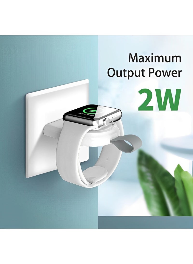 REOCLE Apple Watch Charger Wireless Magnetic Fast Charging Cable Portable Charging Compatible with Apple Watch Series 9/8/7/6/SE/5/4/3/2/1/UItra/UItra 2  - Image 3