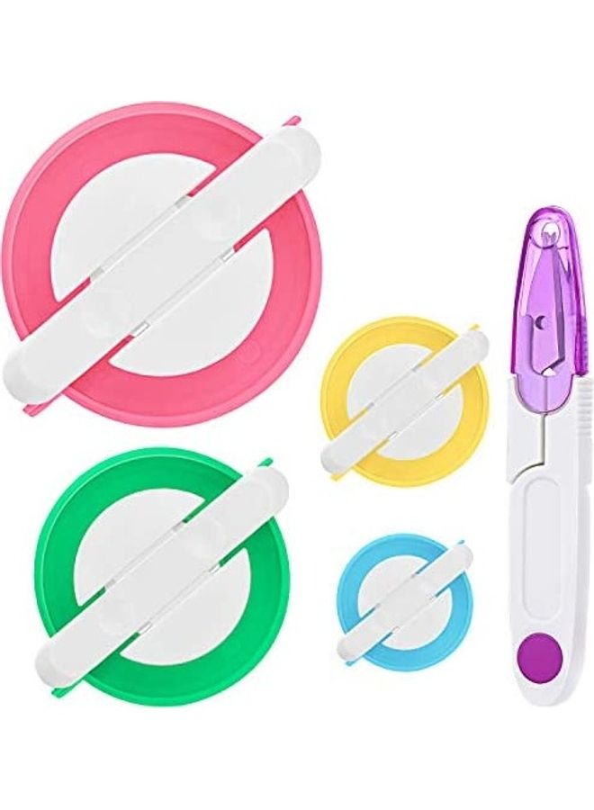 NIBEMINENT Knitting Wool Tool Kit with Thread Cutter - Image 1