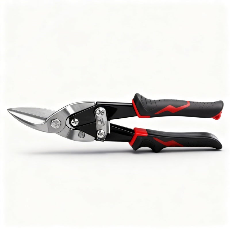 Tolsen Aviation Tin Snips Left Cut - Heavy Duty Sheet Metal Cutting Shears 250mm (10") - Image 5