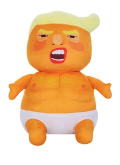 Hilarious Donald Trump Plush Toy  45cm Large Orange Fabric Doll Fun Pillow for Students and Adults  Perfect Gift for All Ages