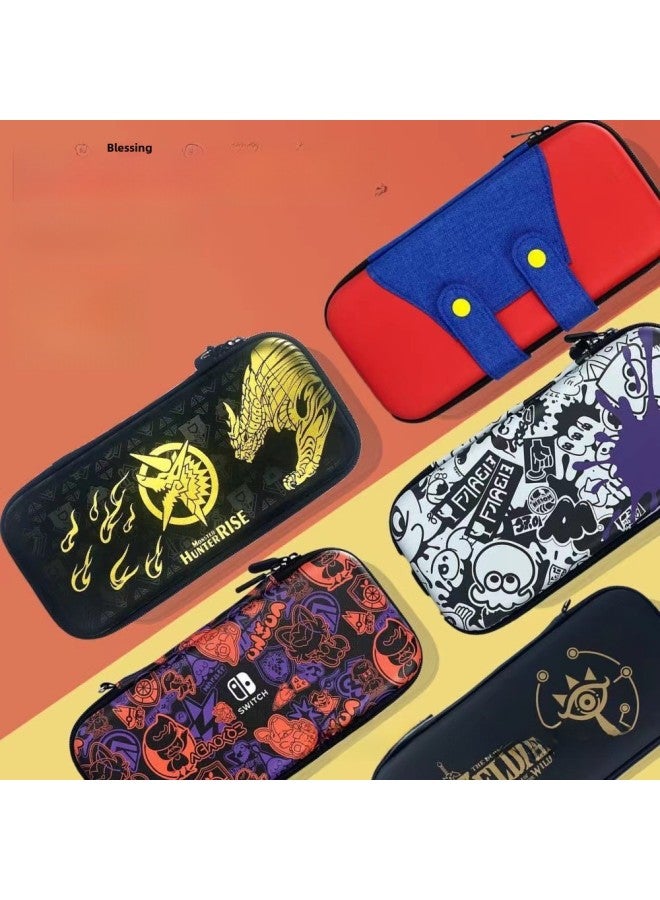 Nintendo Switch Storage Bag Ns Protective Case Oled Storage Box Hard Case Portable High-looking Switch Bag-Model:Astronaut White - Image 2